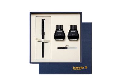 德國schneider鋼筆施耐德EF墨水禮盒
